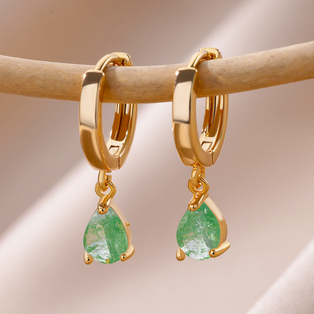 Pendientes de estrella de ocho puntas para mujer, pendientes de acero inoxidable de verano, tendencia nueva en joyería para pareja femenina, aretes de mujer 2024