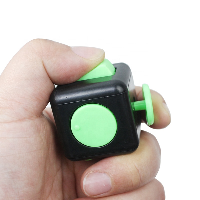 Decompression Dice Decompression Ring Cube Relieves Stress and Anxiety Cube for Children and Adults