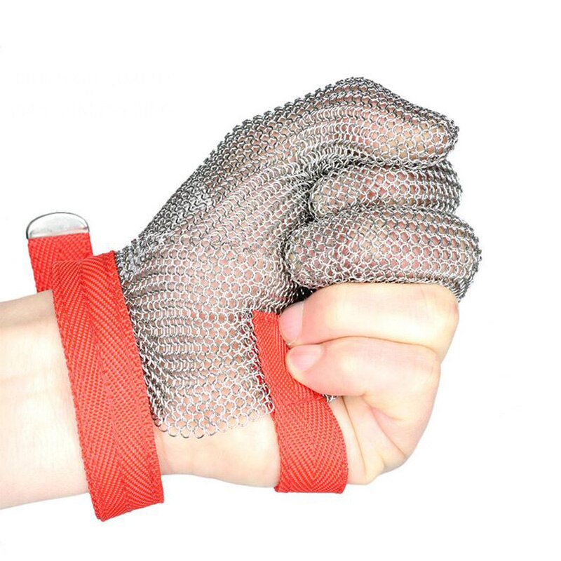 100% Metzger Fleisch Küche Handschuhe Kette Post Draht Gittergewebe Stahl Arbeit Metall Handschuh Mit Angeln Industrie