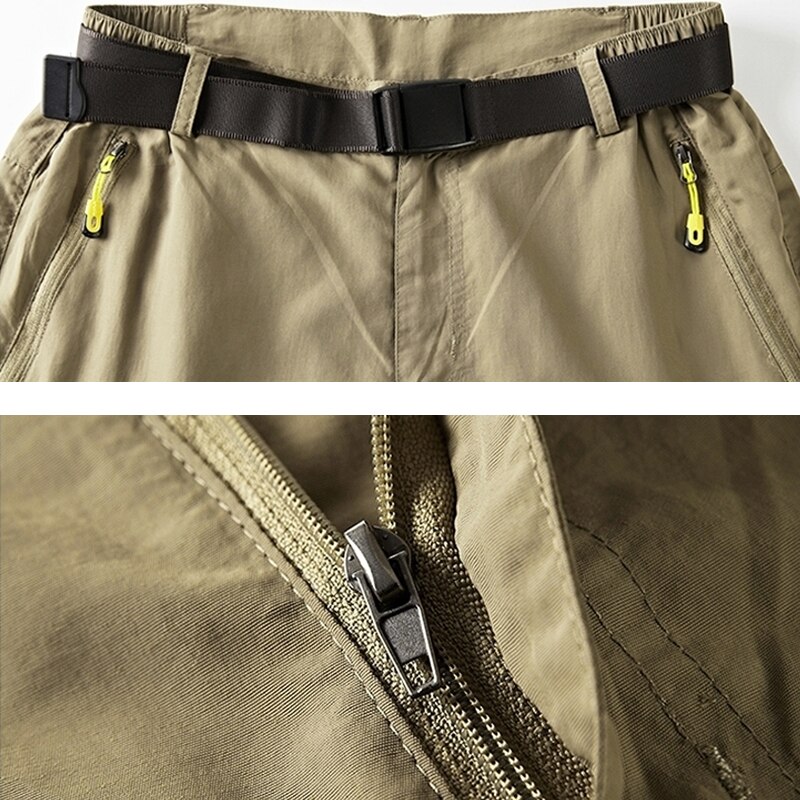 Detachable Male Hiking Pant Fishing Men Long Trouser Trekking Camping Climb Oversized Waterproof Outdoor Warmth Pants
