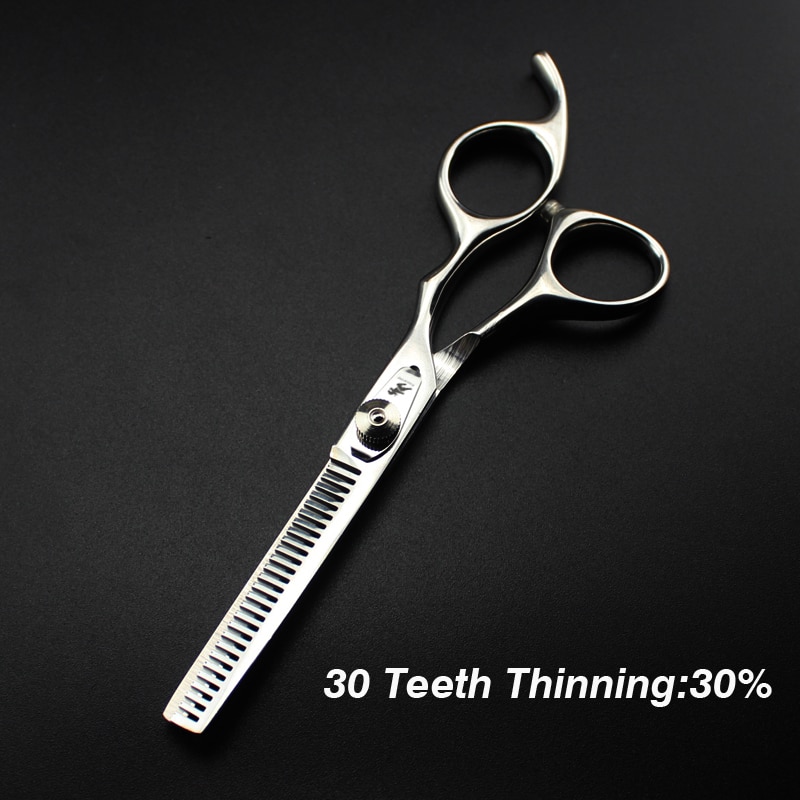 6.0inch hairdressing set Pet scissors Japan 440C Sharp Quick-cut hair scissors with advanced screws Adjustable