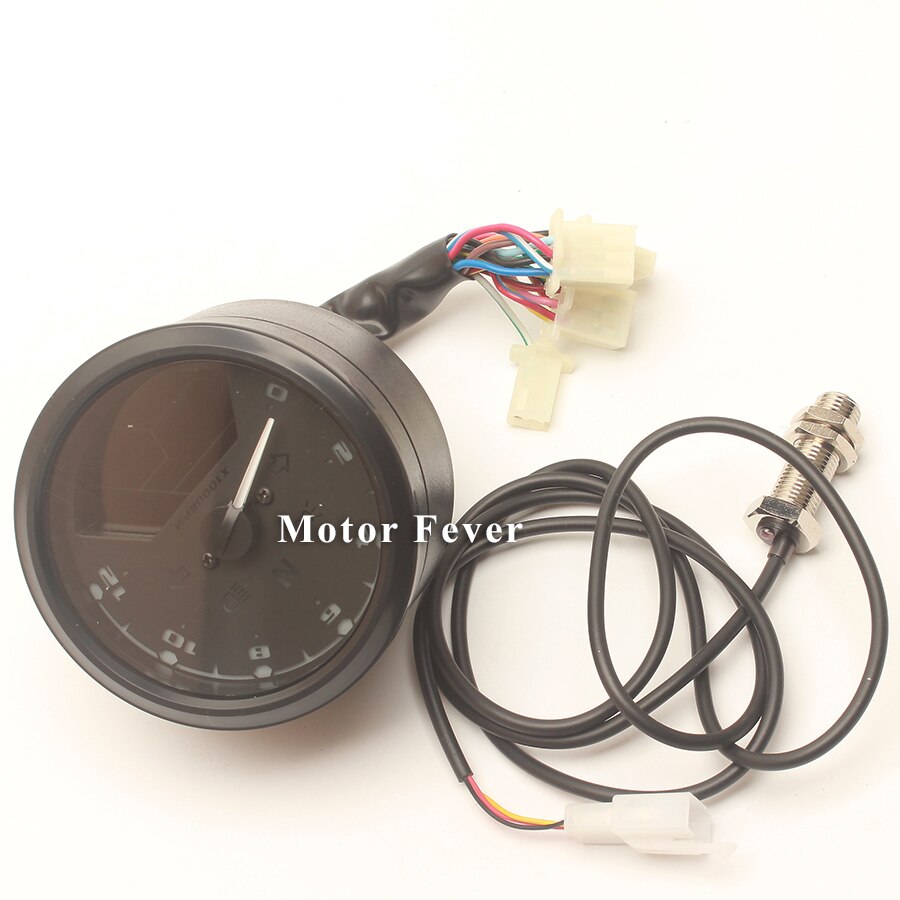 Motorcycle Speedometer Odometer Tachometer Instrument Oil LCD painel digital moto gear indicator FOR Honda cafe racer nmax