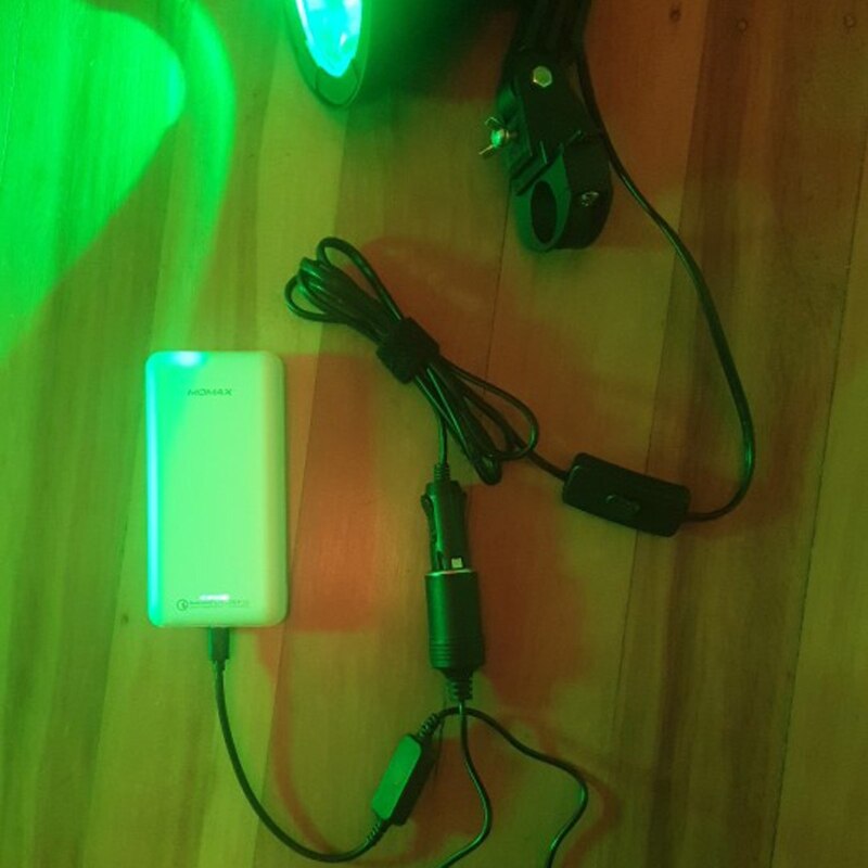 Gniazdo zapalniczki samochodowej USB C/type-c 5V do 12V kobieta przekształtnik boost przewód do GPS e-dog wentylator samochodowy