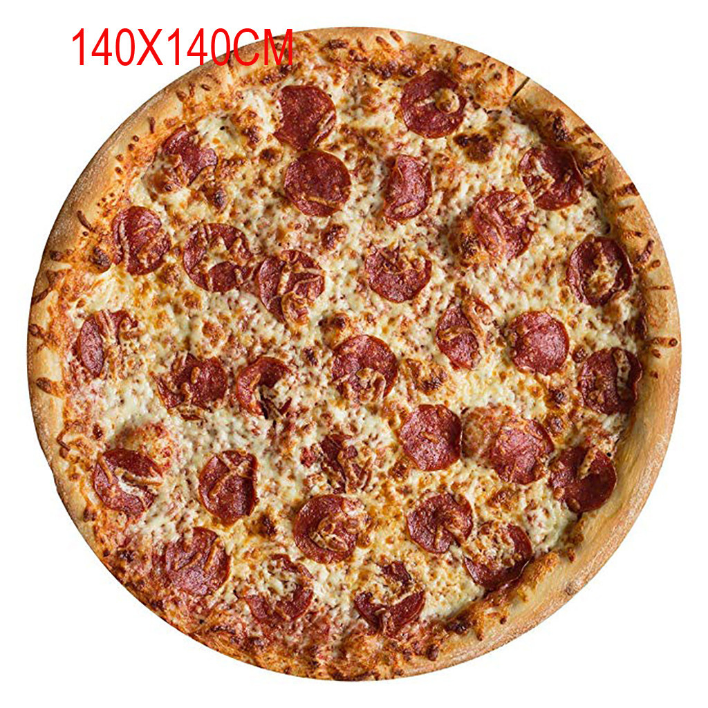 Lustige Verrückte Runde Klimaanlage Decke Lebensmittel Kreationen Pizza Krapfen Hamburger wickeln Decke Perfekt Runde Hamburger Werfen