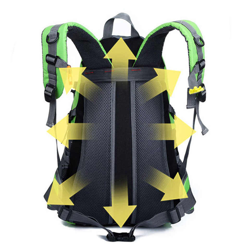 40l rugzakken heren dames sporttas outdoor wandelrugzak bergbeklimmen reizen klimtas kampeerrugzakken waterdichte tassen