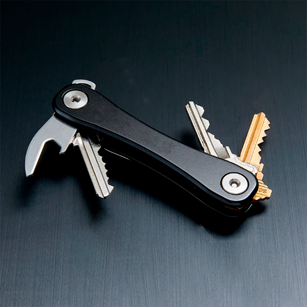 Smart nyckelknippa metall nyckelklämma aluminium organizer nyckelring utomhus mini nyckelring kompakt nyckel dekorativ hållare klämma hem förvaring