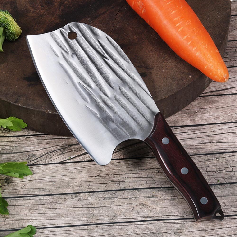 Forged Boning Knife Stainless Steel Meat Chopping Knife Butcher Knife Handmade Knife Chef Slicing Cutter Knife