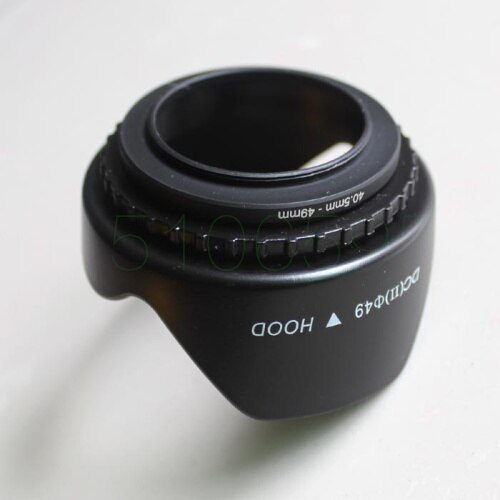 49mm Flower lens hood + Lens Adapter Ring For SONY NEX5t NEX 5 n 3 n - 7 6 l A5000A6000 16-50 mm to 40.5 mm