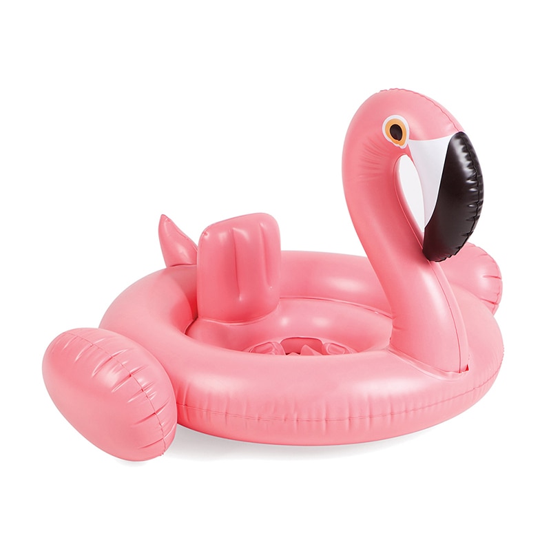 Inflatable Flamingo Swan Giant Pool Float Toys for Kids Baby Swimming Ring Circle Mattress Beach Sea Toys Baby & Kids' Floats