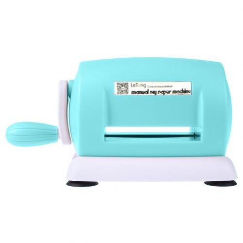 DIY Dies Embossing Machine Scrapbooking Cutter Die Paper Machine Paper Card Album Making Craft Tool: Blue