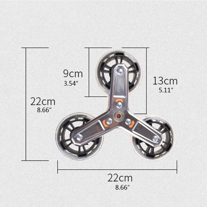 Replacement Triangle Roller for Foldable Removable Push Bag Condo Apartment Folding Trolley Carts Replacement Roller