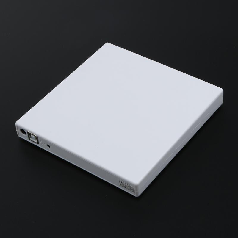 USB 2.0 External CD-Rom/CD-RW/Combo/DVD-Rom Burner Drive Writer with USB Data Cable for Mac Laptop Notebook PC Desktop Computer