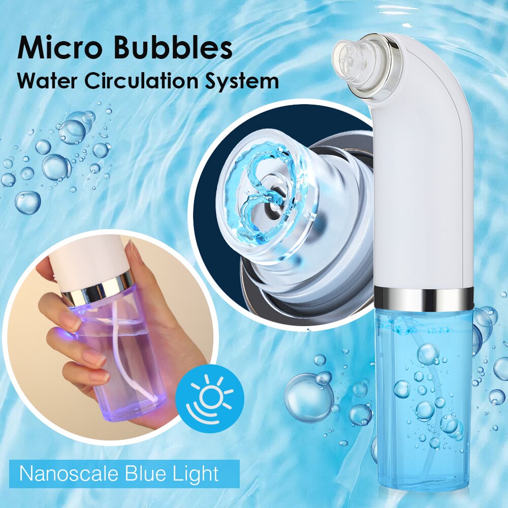Blackhead Remover Nose Face Deep Cleaner Pore Acne Pimple Removal Vacuum Suction Facial Beauty Clean Skin Tool