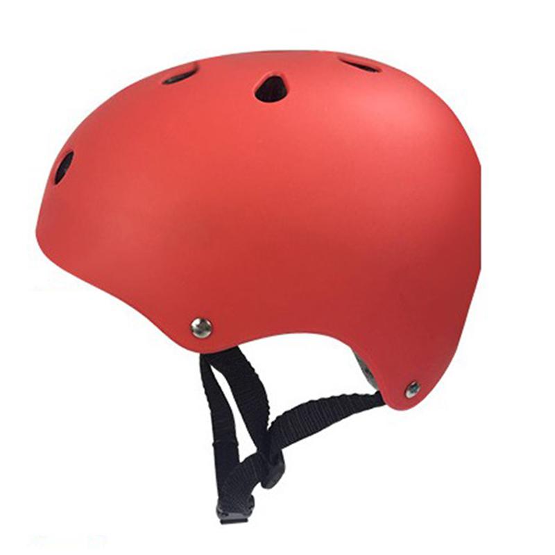HiMISS bicicleta patinar Multi-deporte casco bicicleta ciclismo casco 2 tamaños para niños adultos: Red / M