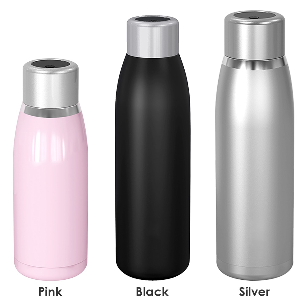 UV Disinfection Sterilizer Vacuum Water Bottle Cold Stainless Steel Thermos Thermocup Insulated Sterilizer cup bottle