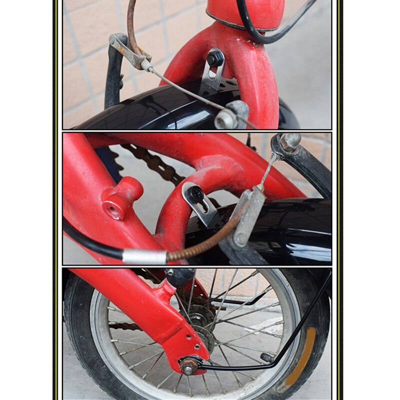 Cykelskärm all-inclusive cykel stänkskydd cykeltillbehör för 14- tums fällbar elbil