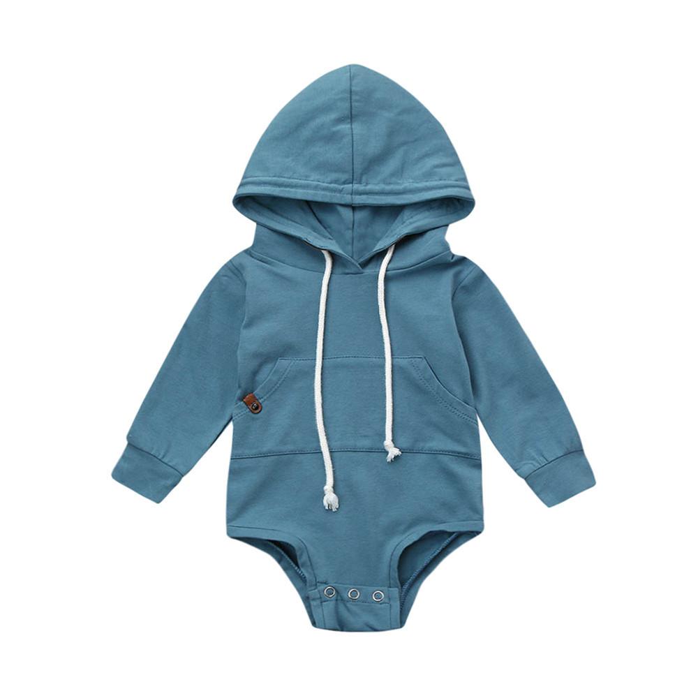 Hitomagic babykleding voor jongens, kinderkleding met lange mouwen, hoodie voor meisjes, jumpsuit voor kinderen, rompertjes voor peuters, katoenen kleding: 12m-80