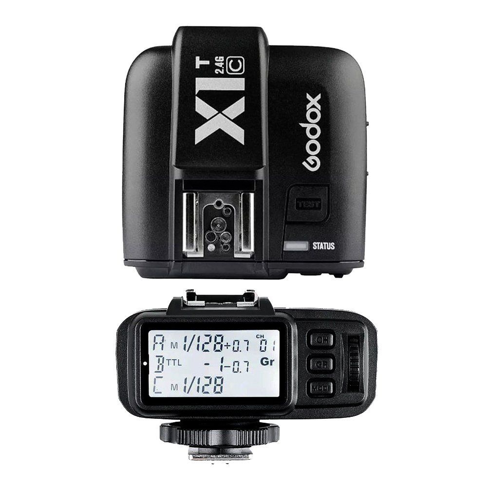 Godox X1C X1T-C 2,4G E-TTL flash inalámbrico speedlite único transmisor (TX) para Canon 1000D 600D 700D 650D 100D 550D 500D 450D