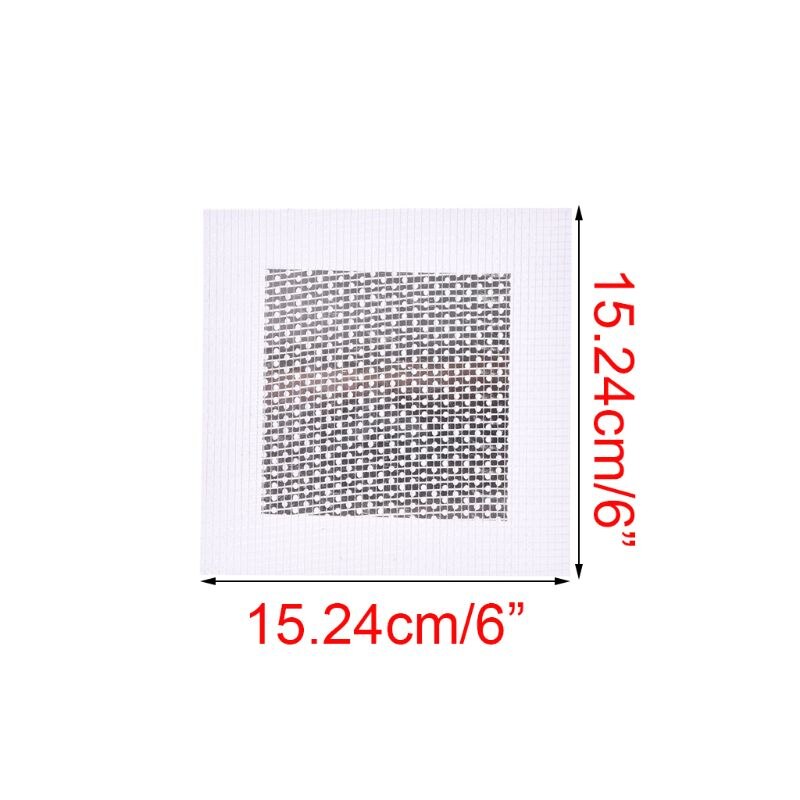 Mesh væg reparation patch klæbende fix gipsvæg hul loft gips skader 4/6/8 ''  j2ha