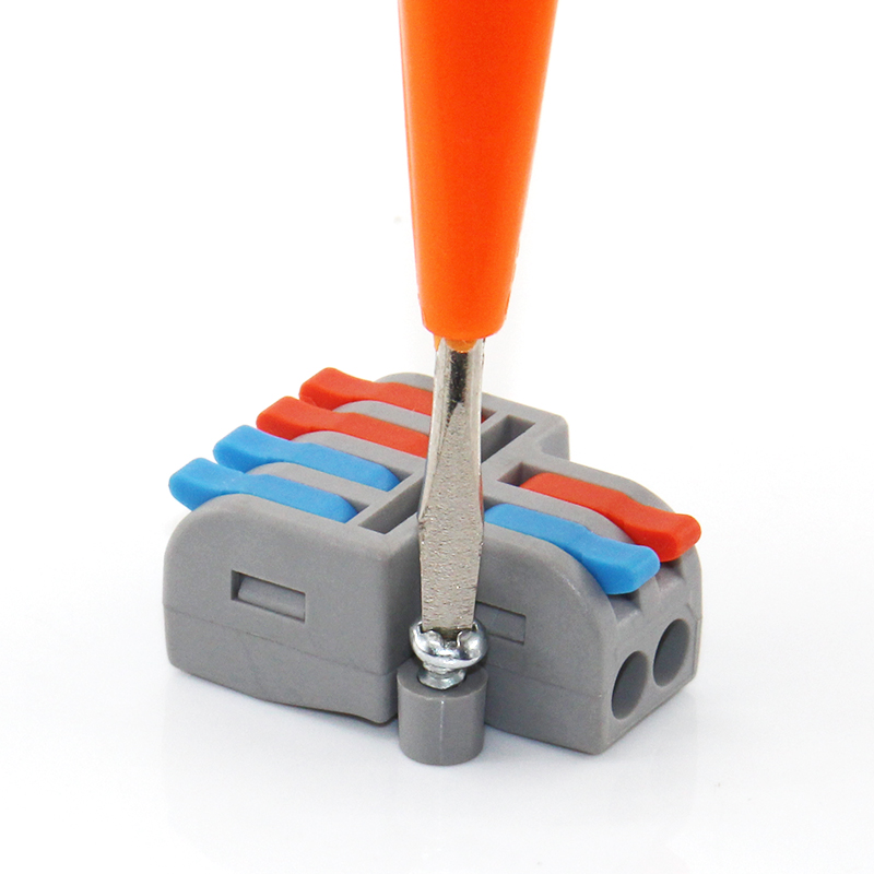 1/5/10 PCS Mini Snelle Bedrading Kabel Connectors Universele Compact Splitter Elektrische Geleiders Push-in Thuis klemmenblok