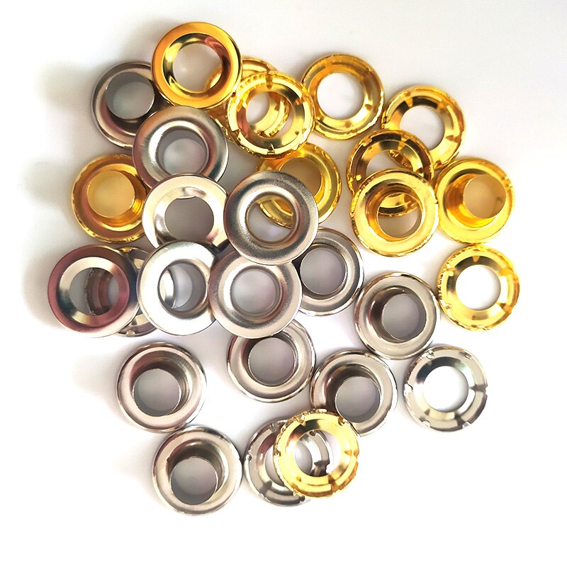 10pcs Rain Cloth Canopy Ring Rivets Stainless Steel Car Truck Canvas Eyelet Button Rivets