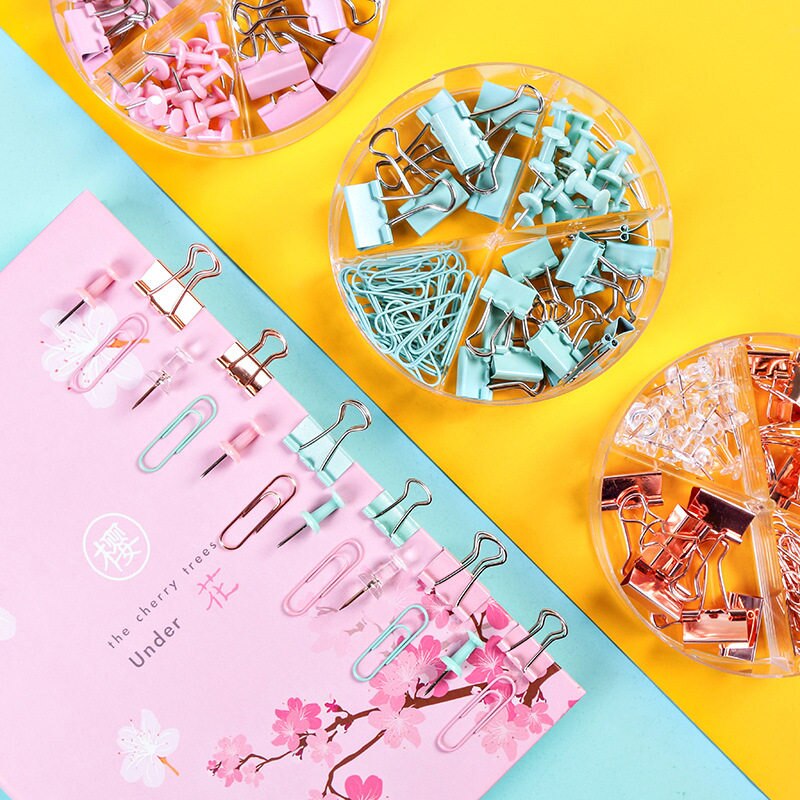 Office Metal Long Tail Clip Dovetail Clip Folder Bookmark Paper Ticket Clip Assorted Clamps Study Binder Clips Binding Supplies