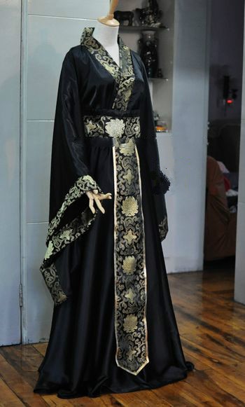 Costume Han costumes Male students Ancient costumes scholar Han Dynasty Minister served the official dress