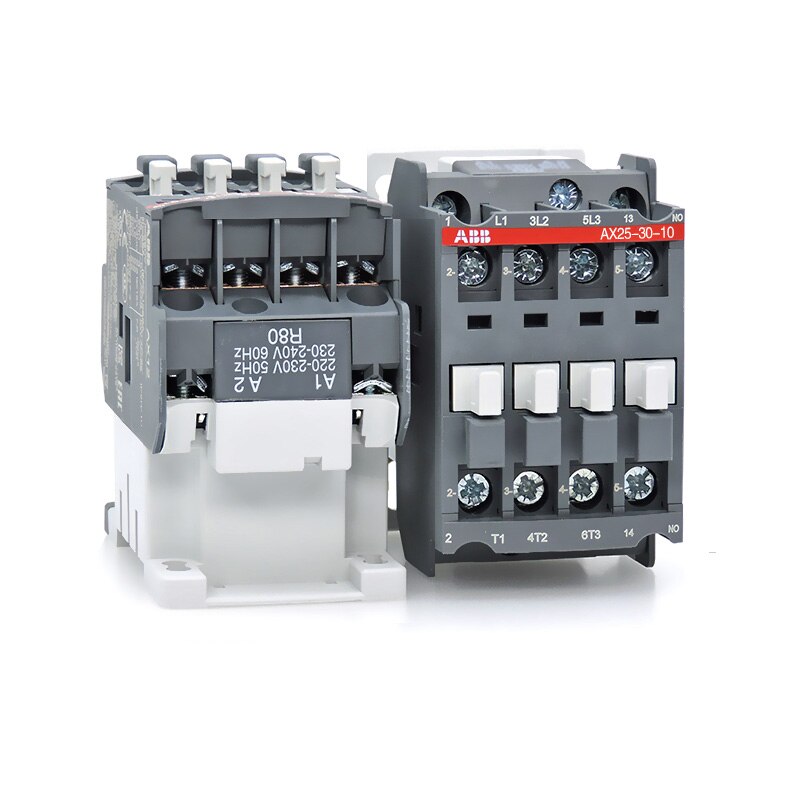 ABB 25A 3P AC Contactor AX25-30-10 AX25-30-01 Coil Voltage AC220V AC110V AC24V AC380V
