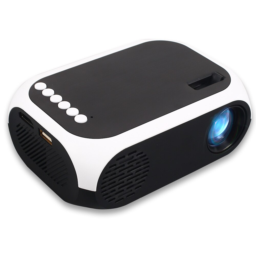 Portable HD LCD Projector AV/USB/HDMI Media Player Multimedia BLJ-111 3D HDMI 2500lums Home Theater HD Video Projector: Default Title