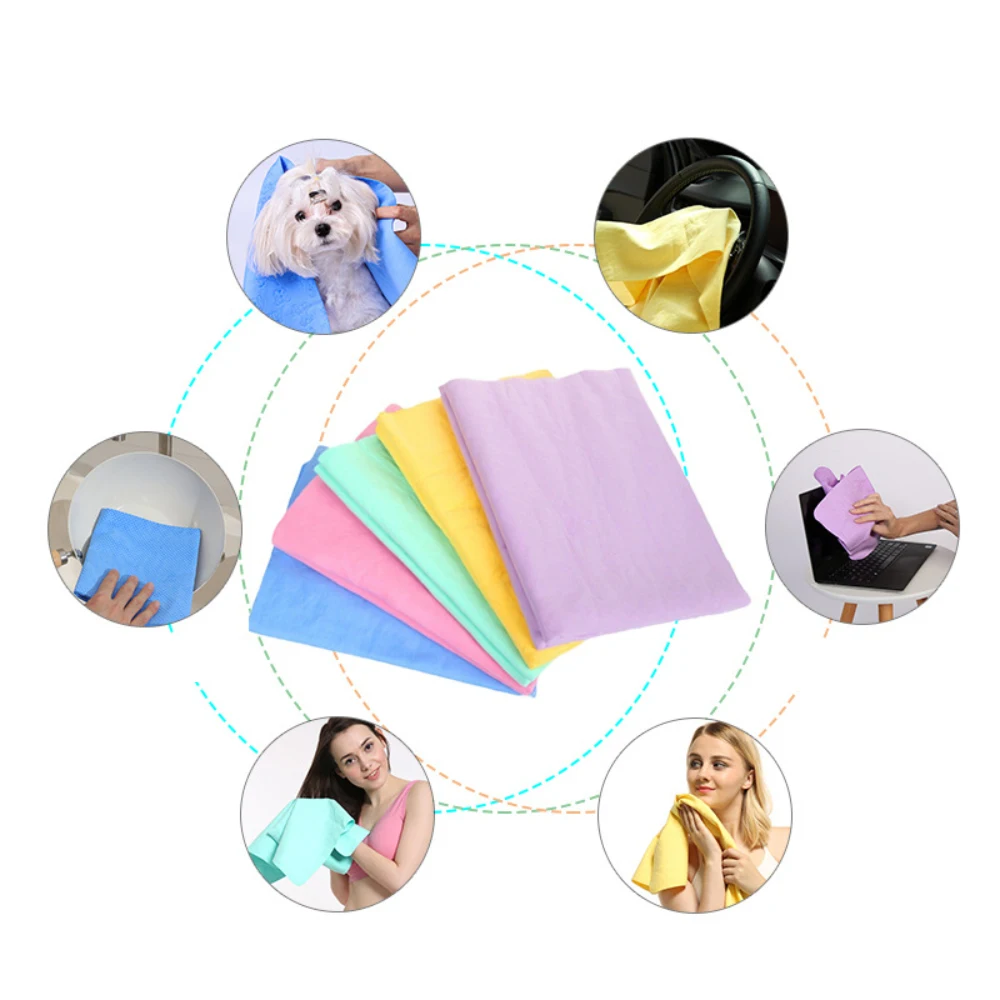 Ręczniki dla zwierząt Psa Kota Miękkie PVA Chłonne Szybkoschnące Ręczniki Kąpielowe Szlafrok dla Zwierząt Wygodny Ręcznik do Czyszczenia Artykuły dla Zwierząt