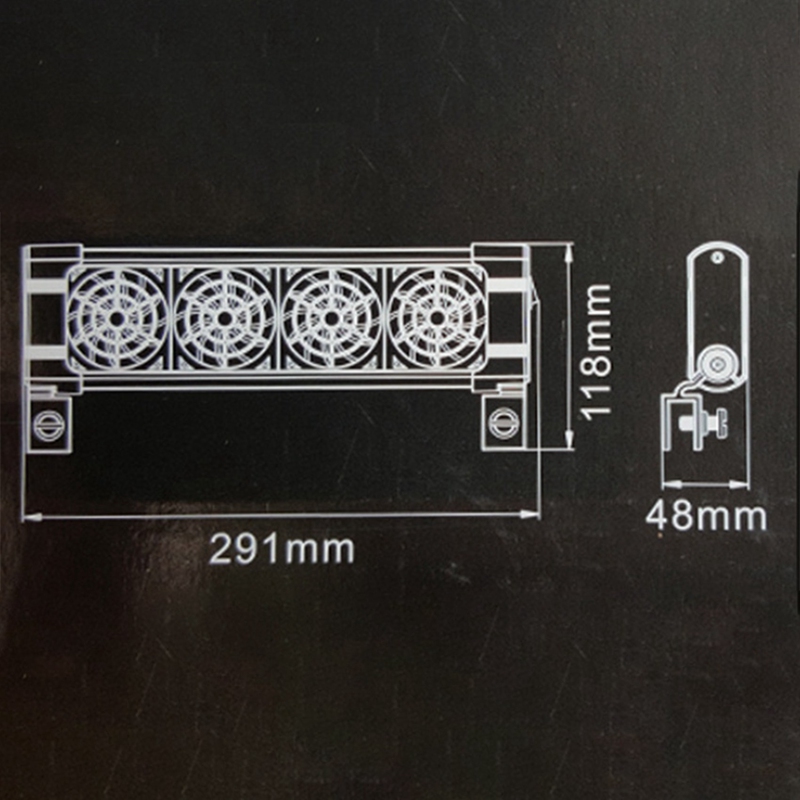 Aquarium Koeling Koeling Snelle Koeling Koelventilator Mini Thermostaat Clip Koeler Thermostaat (Us Plug)