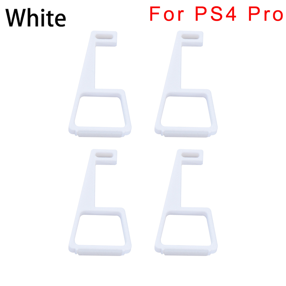 Anti-skid caso di disegno Del Basamento della Staffa Per Playstation 4 Per PS4 Per Sottile Pro Piedi Stand Console Orizzontale Macchina del Gioco di raffreddamento Gambe: white 3 For PS4 Pro