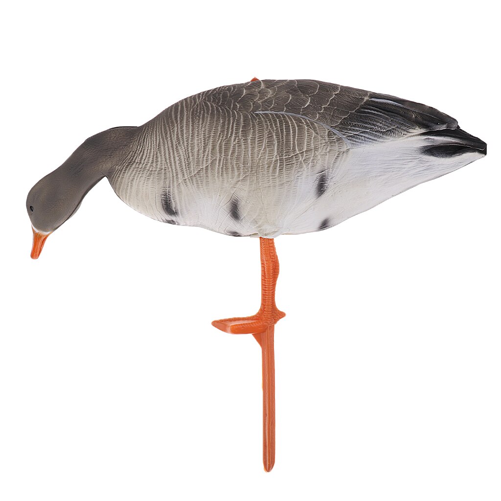 Folding Lifelike Goose Hunting Decoy Full Body Lawn Garden Greenhand Gear