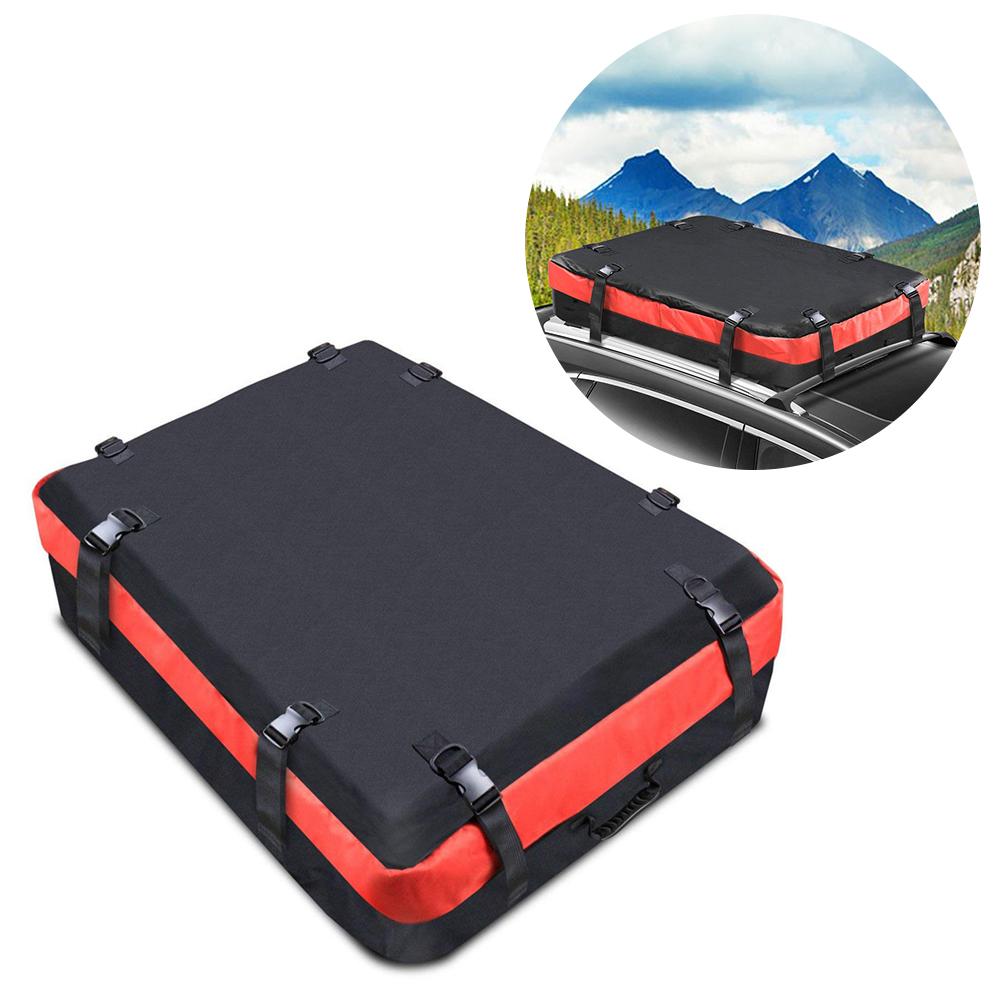 Car Roof Bag Cargo Carrier Waterproof Rooftop Cargo Carrier with 8 Reinforced Straps