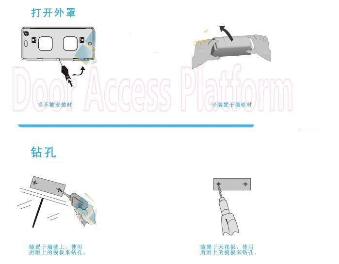 Microwave sensor for Automatic door detector, Security 10G sensor access control door locker system intelligent sliding door kit