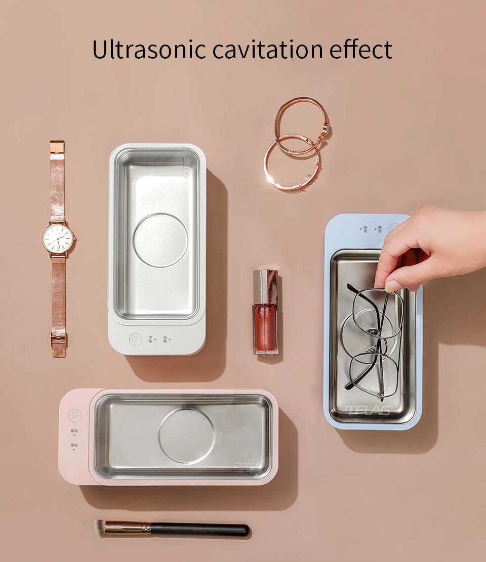 Lofans CS-602 Ultrasonic Cleaning Machine High Frequency Vibration Wash Cleaner Washing Jewelry Glasses Watch