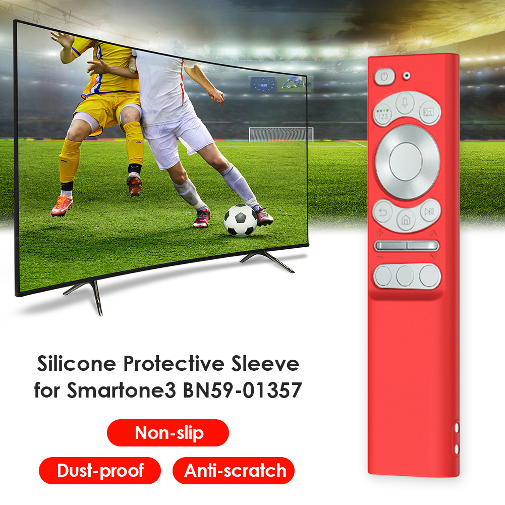 Afstandsbediening Beschermhoes Full-Cover Protector Cover -Proof Anti-Val Vervanging Voor Samsung Smartone3 Tv BN59-01357