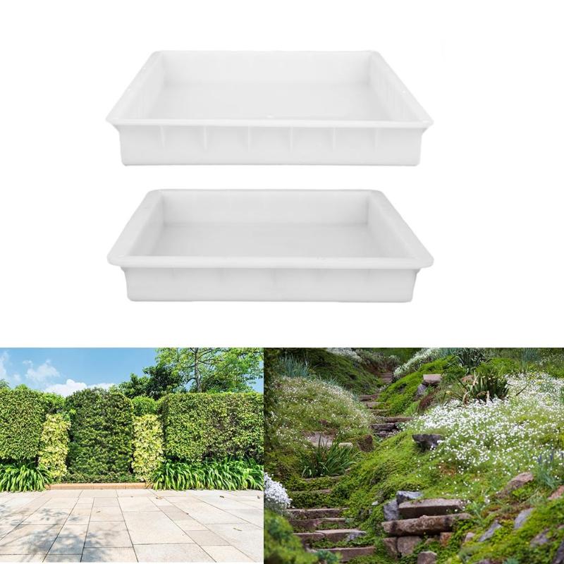 DIY Paving Mould Home Garden Road Concrete Stepping Driveway Stone Path Mold Walkway Pavement Mould