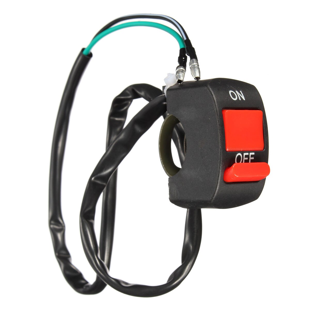 Universal Motorcycle Kill Switch Stop Kill Of Switch Hazard Light Button for 22mm Handlebar Dirt Pit Quad