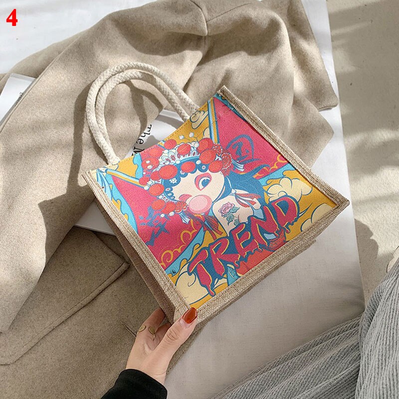 Japanischen Leinwand Tasche frauen Handtasche Herbst Und Winter Koreanische Stil Crossbody Kleine Tasche Für Frauen Leinwand Tote tasche: 4