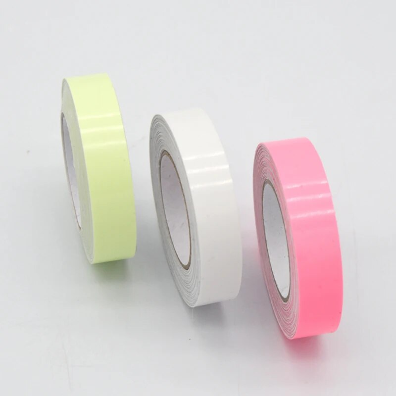 1 Rolle fluoreszierendes, selbstklebendes, Ich bin Dunkeln leuchtendes Klebeband, Lichtleiste, Feuerkanal, Bühnendekoration, Sicherheitsausgang, Warnaufkleber