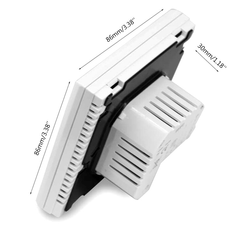 Wifi Touch Screen Vloerverwarming Kamerthermostaat Telefoon App Afstandsbediening