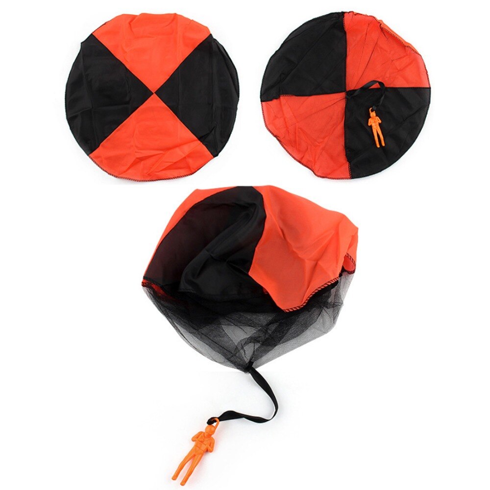 1/2 Pc Mini Hand Gooien Parachute Outdoor Sport Fly Kids Toy Spelen Soldaat Parachute Fun Vliegende Educatief Speelgoed voor Kinderen