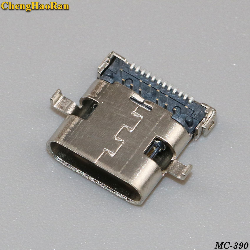 ChengHaoRan 24PIN Micro USB 3.1 Vrouwelijke Type C USB-C 24Pin Connector Socket jack Lading poort Plug Micro USB 3.1 Poort