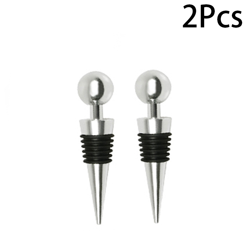 Outil de Bar pour Cocktail en acier inoxydable, filtre, bec verseur, cuillère à mélanger, couteau à chaîne, pinces à glace, tasse à mesurer, Shaker à Cocktail: 2Pcs Pourers