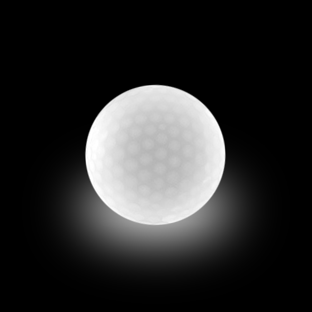Golf LED Glow Ball For Night Sports Practice Glow Ball Can Be Used Repeatedly Long Lasting Bright Luminous Balls: Burgundy