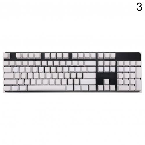 108Pcs Geen Letters Key Cap Set Pbt Lichtdicht Keycaps Voor Mechanische Toetsenbord Vervanging Key Caps Keycap Toetsenborden Accessoires: 3