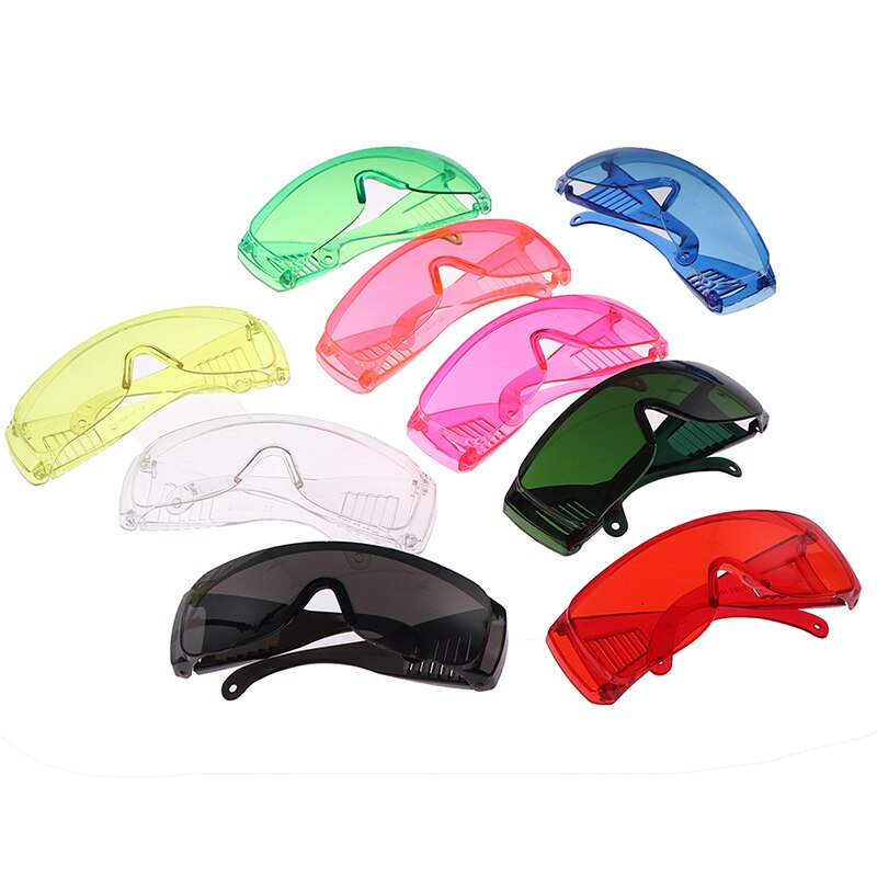 1pc transparante werkveiligheidsbrillen oogbescherming kleur anti-stofbrillen buiten auto bestuurder motorbril