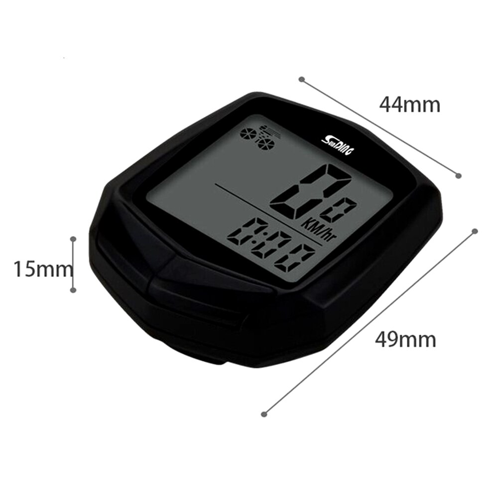 Waterproof Bicycle Wired Stopwatch Bike Cycle LCD Display Digital Computer Speedometer Odometer Outdoor Bike Accessories