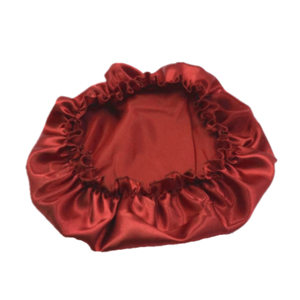 6 Pack Hair Bonnet Sleeping Hat Breathable Hair Care Cap Head Scarf Sleep Cap Turbans Head Cover Hair Wraps for Women: Red